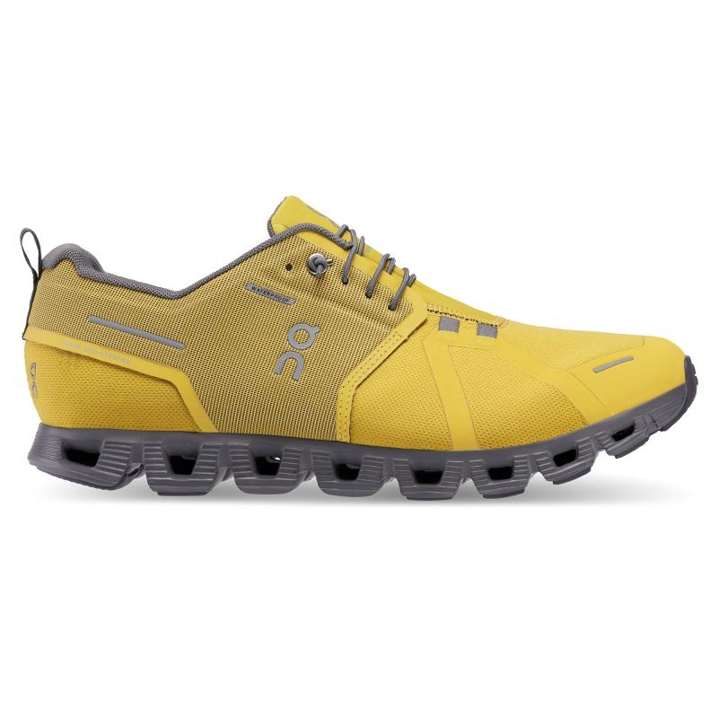 QC Cloud 5 Waterproof Men\'s Lifestyle Shoes Mustard | Rock Yellow | 23469-RJVT