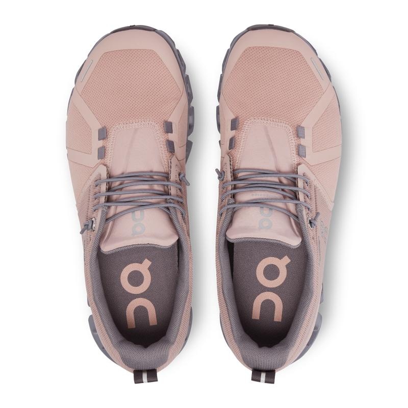 QC Cloud 5 Waterproof Women's Lifestyle Shoes Rose | Fossil | 90871-UQYL