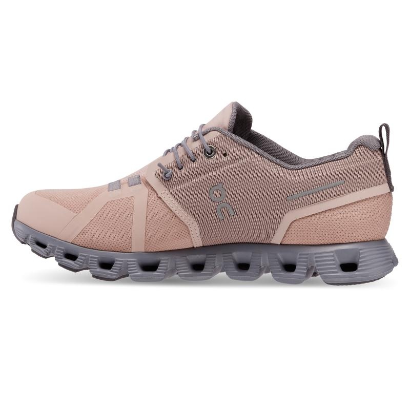 QC Cloud 5 Waterproof Women's Lifestyle Shoes Rose | Fossil | 90871-UQYL