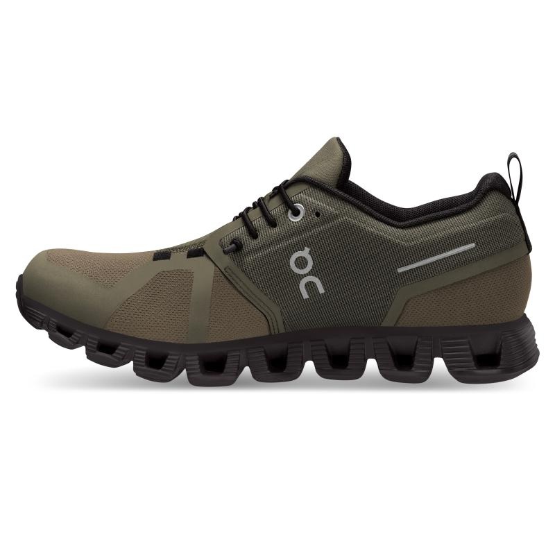 QC Cloud 5 Waterproof Women's Travel Shoes Olive | Black | 89627-VFPY