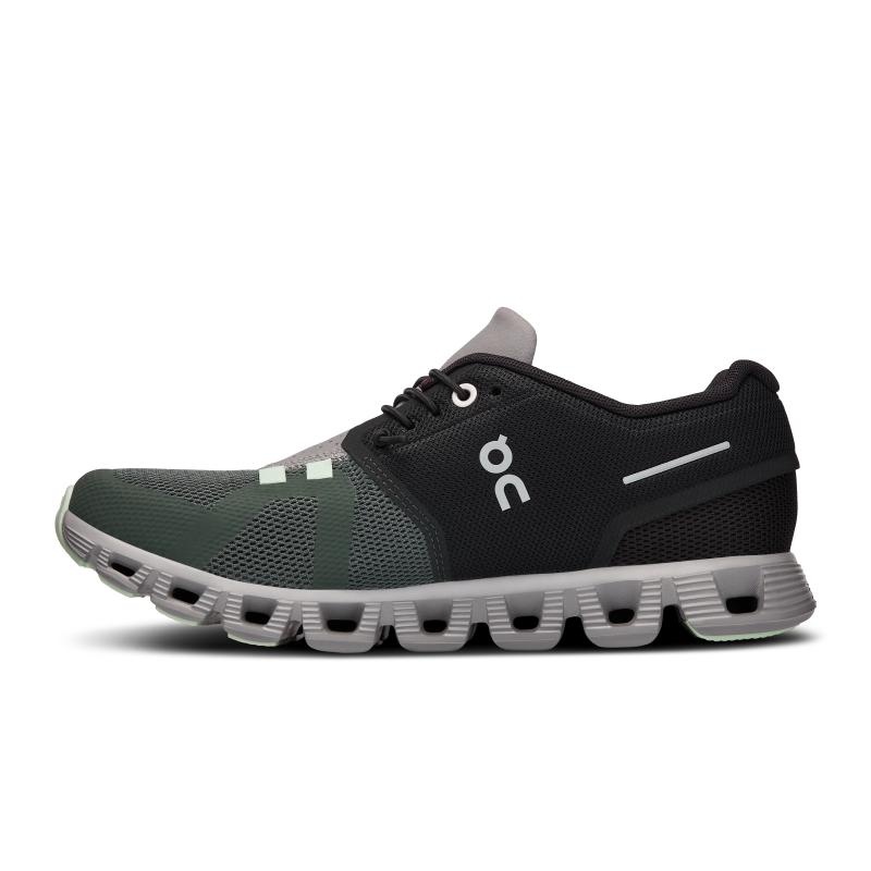 QC Cloud 5 Women's Lifestyle Shoes Black | Lead | 50671-DQXU