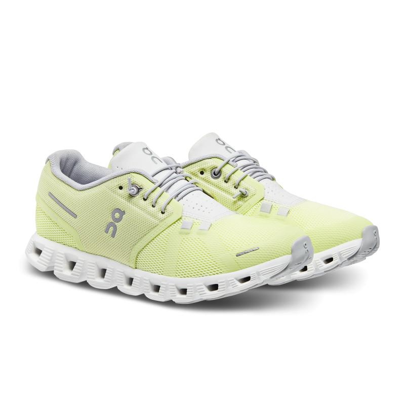 QC Cloud 5 Women's Lifestyle Shoes Hay | Frost Yellow | 87401-IUKE