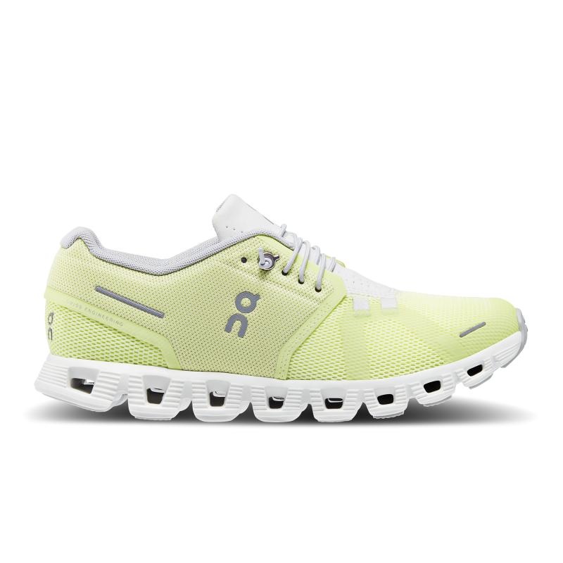 QC Cloud 5 Women\'s Lifestyle Shoes Hay | Frost Yellow | 87401-IUKE