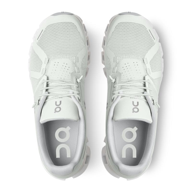 QC Cloud 5 Women's Lifestyle Shoes Ice | White | 31097-QYCW