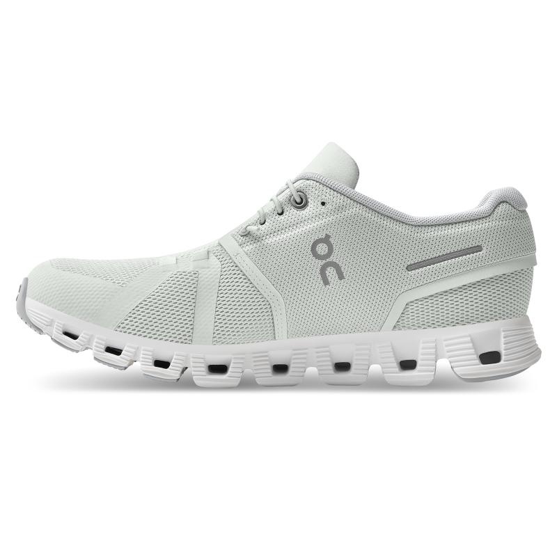 QC Cloud 5 Women's Lifestyle Shoes Ice | White | 31097-QYCW