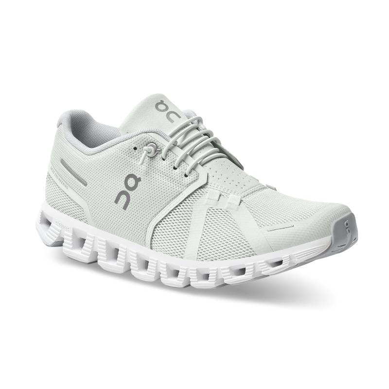 QC Cloud 5 Women's Lifestyle Shoes Ice | White | 31097-QYCW