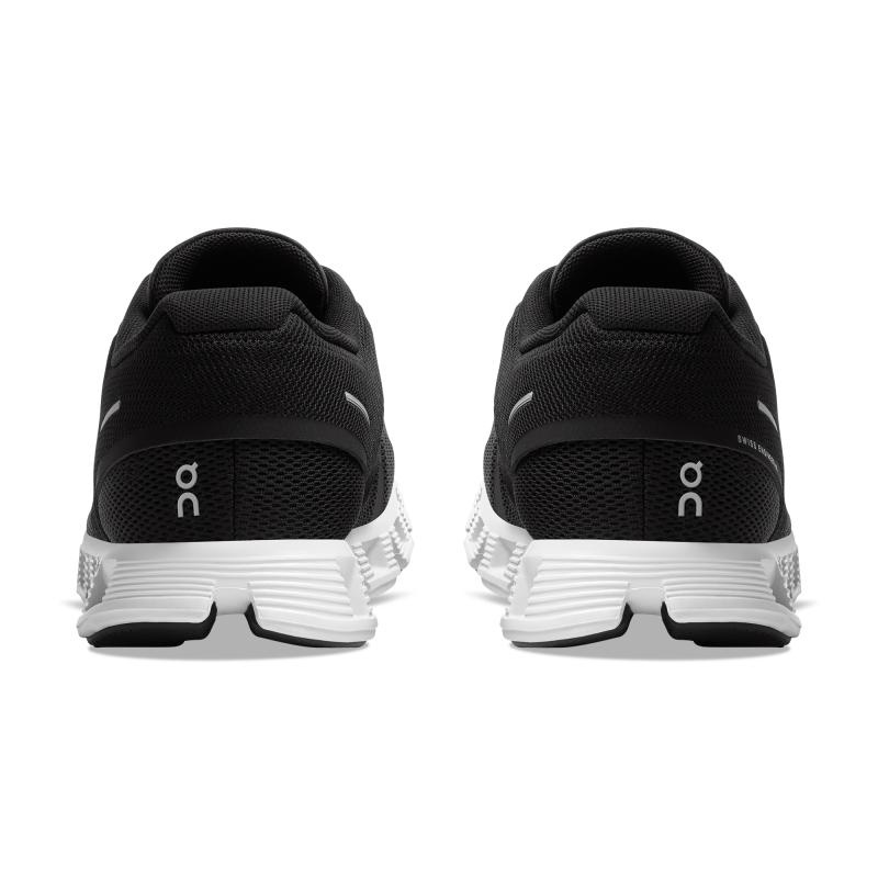 QC Cloud 5 Women's Travel Shoes Black | White | 69578-TJIX