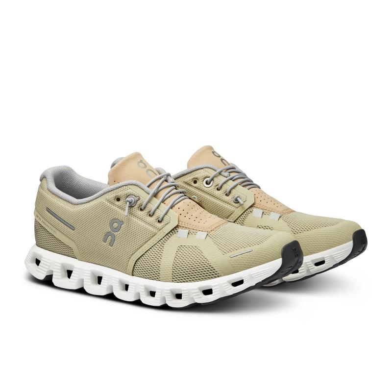 QC Cloud 5 Women's Travel Shoes Haze | Sand Khaki | 83529-QGEP