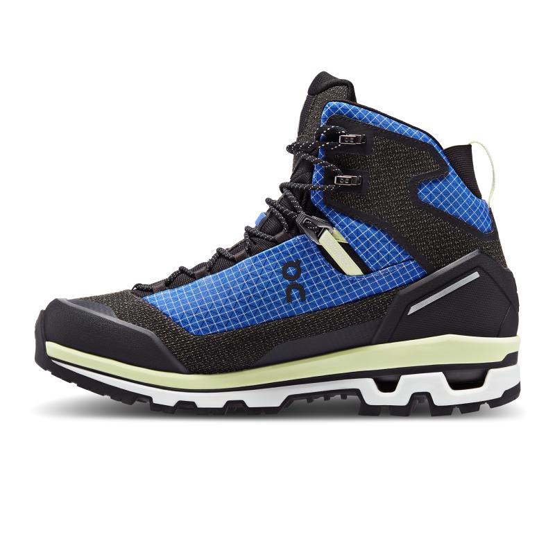 QC Cloudalpine Waterproof Men's Hiking Boots Cobalt | Limelight Black Blue | 05321-CXLN