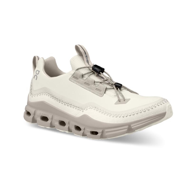 QC Cloudaway Women's Travel Shoes Ivory | Pearl White | 74630-RIPE