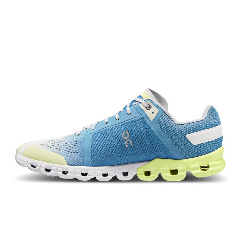 QC Cloudflow Men's Competition Running Shoes Dust | Seedling Blue | 24567-IUDE