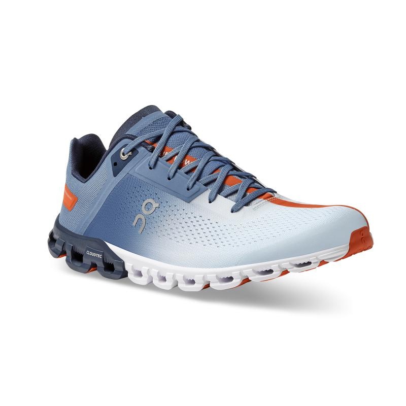 QC Cloudflow Men's Competition Running Shoes Lake | Flare Blue | 45631-XWUR