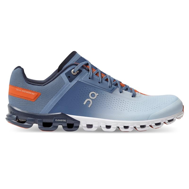 QC Cloudflow Men\'s Competition Running Shoes Lake | Flare Blue | 45631-XWUR