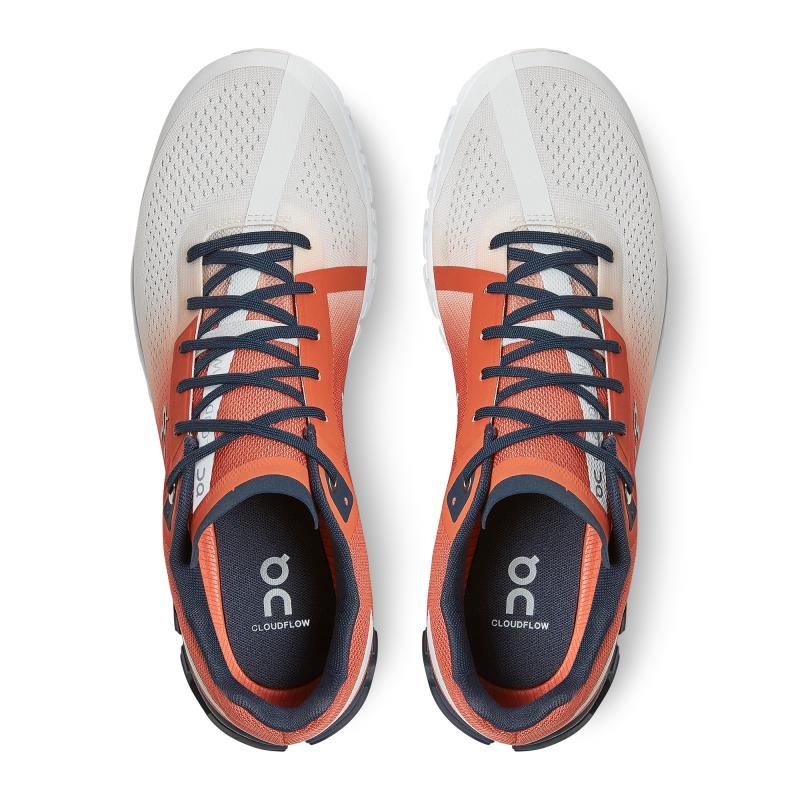 QC Cloudflow Men's Competition Running Shoes Rust | Eclipse Orange | 80971-SQVZ