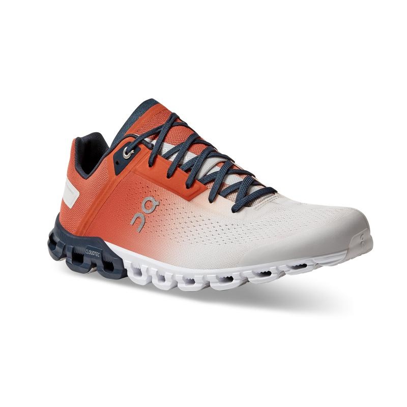 QC Cloudflow Men's Competition Running Shoes Rust | Eclipse Orange | 80971-SQVZ