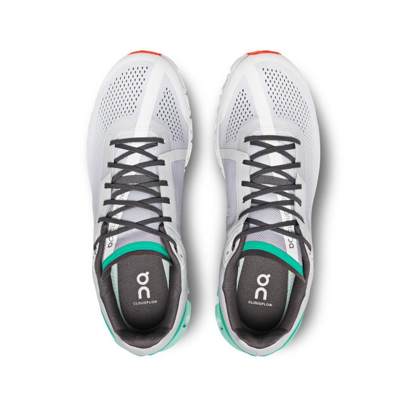 QC Cloudflow Men's Road Running Shoes Glacier | Creek Grey | 46280-MOVQ