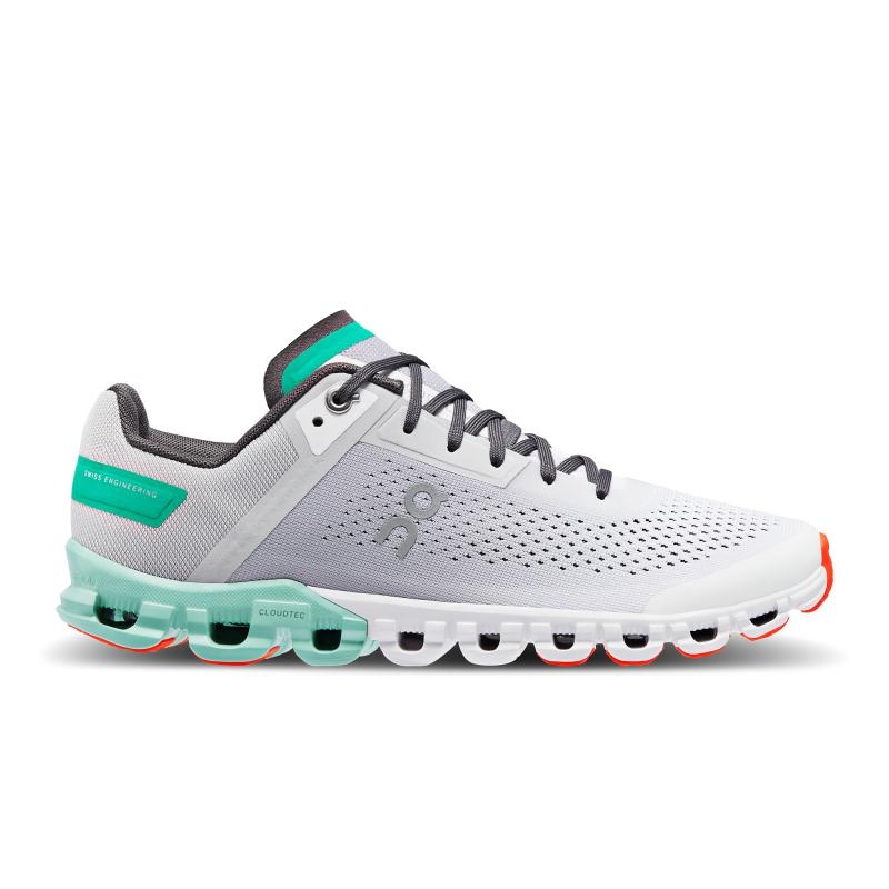 QC Cloudflow Women\'s Road Running Shoes Glacier | Creek Grey | 08793-UMOP