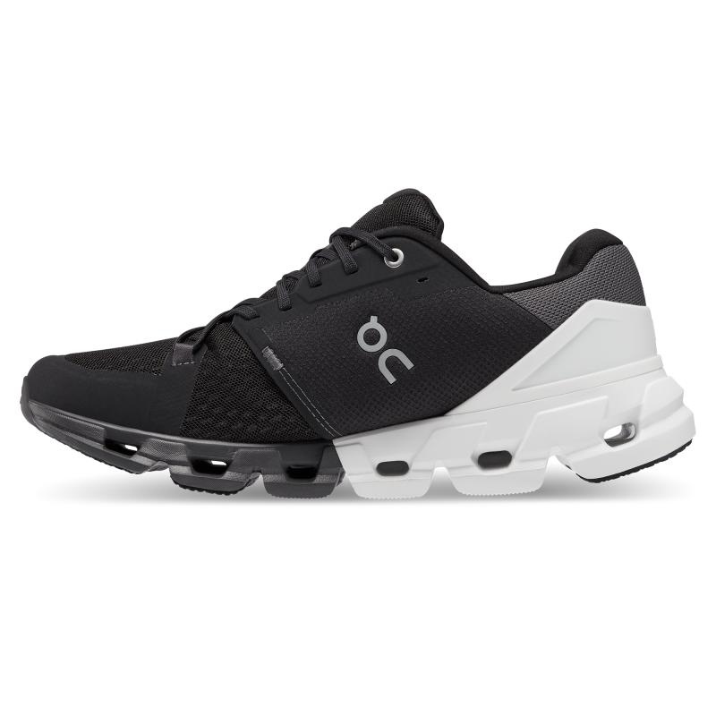 QC Cloudflyer 4 Wide Women's Road Running Shoes Black | White | 26415-OJAV