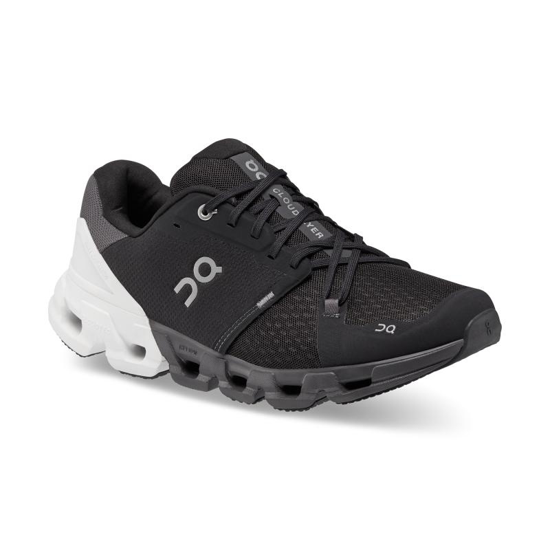 QC Cloudflyer 4 Wide Women's Road Running Shoes Black | White | 26415-OJAV