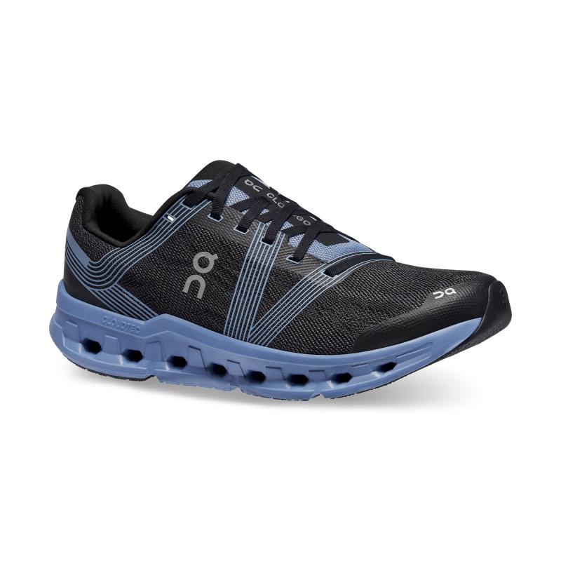 QC Cloudgo Men's Road Running Shoes Black | Shale | 76398-NDBE