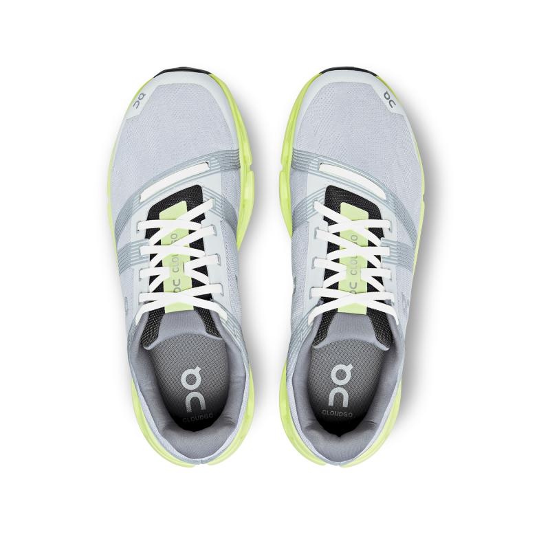 QC Cloudgo Men's Road Running Shoes Frost | Hay Grey | 41678-ARGW