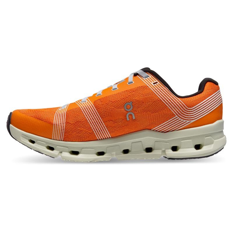 QC Cloudgo Men's Road Running Shoes Turmeric | Aloe Orange | 29507-MJRS