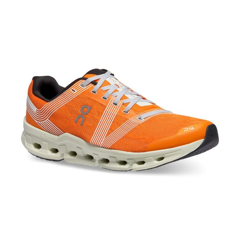 QC Cloudgo Men's Road Running Shoes Turmeric | Aloe Orange | 29507-MJRS