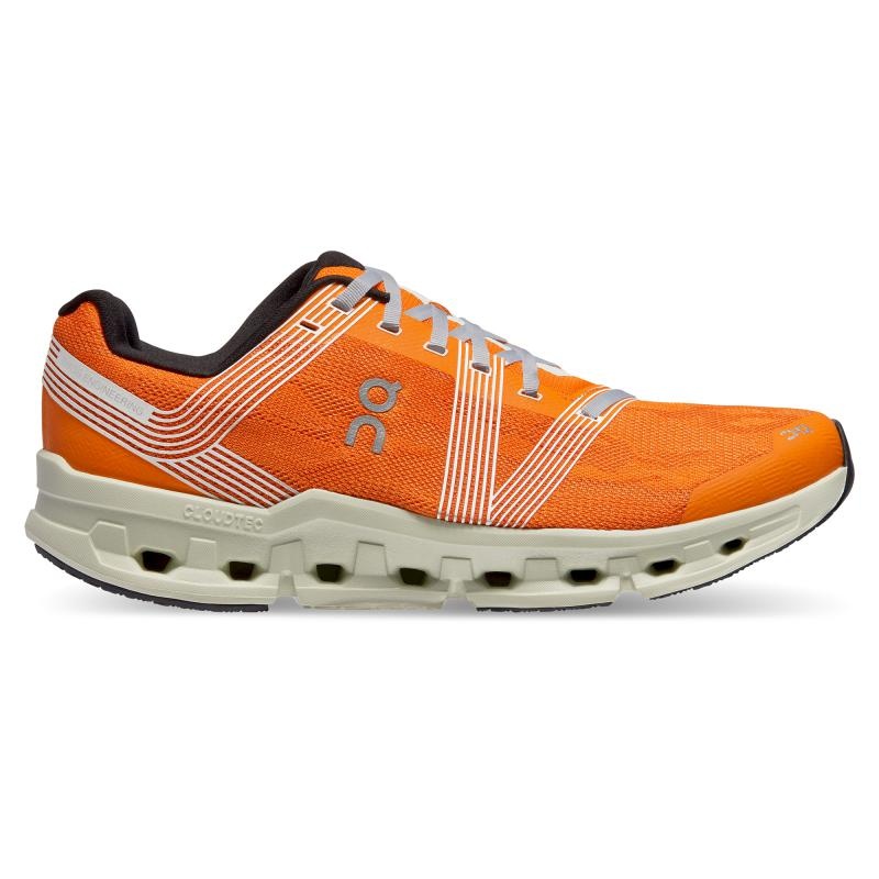 QC Cloudgo Men\'s Road Running Shoes Turmeric | Aloe Orange | 29507-MJRS