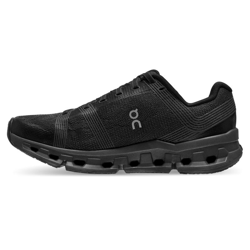 QC Cloudgo Wide Men's Road Running Shoes Black | Eclipse | 53721-LKCO