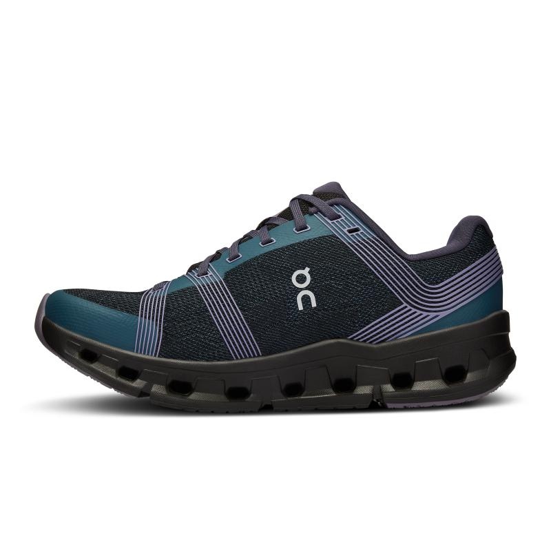 QC Cloudgo Women's Road Running Shoes Storm | Magnet Black | 45120-WBVK