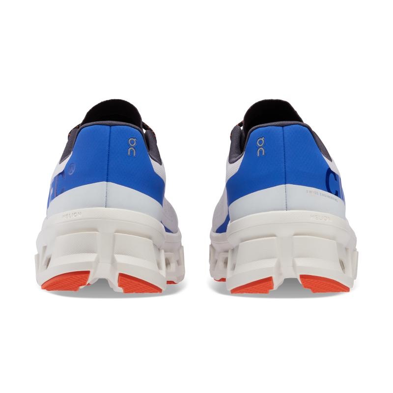 QC Cloudmonster Men's Road Running Shoes Frost | Cobalt White | 01387-EWUJ