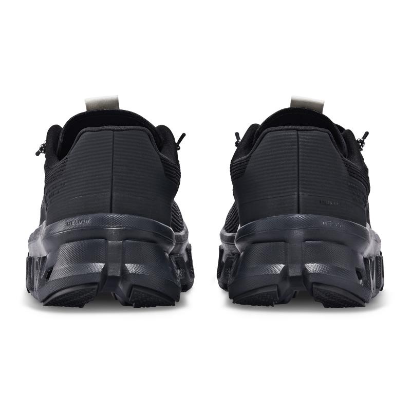 QC Cloudmonster Sensa Men's Road Running Shoes All Black | 39408-GXKR