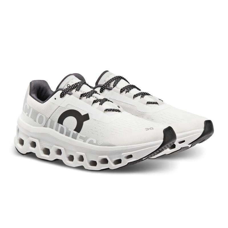 QC Cloudmonster Women's Road Running Shoes Undyed-White | White | 26380-UISZ