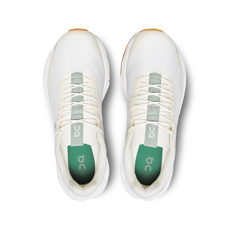 QC Cloudnova Form Men's Lifestyle Shoes White | Green | 02481-IWYA