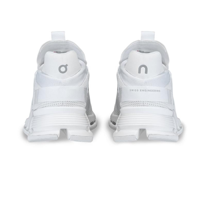 QC Cloudnova Men's Sneakers All White | 97516-RPDS