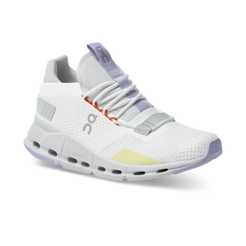 QC Cloudnova Women's Sneakers White | Glacier | 80457-VQIL