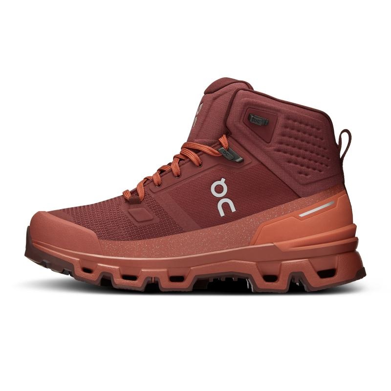 QC Cloudrock 2 Waterproof Women's Hiking Boots Beet | Auburn Burgundy | 79830-ISBD