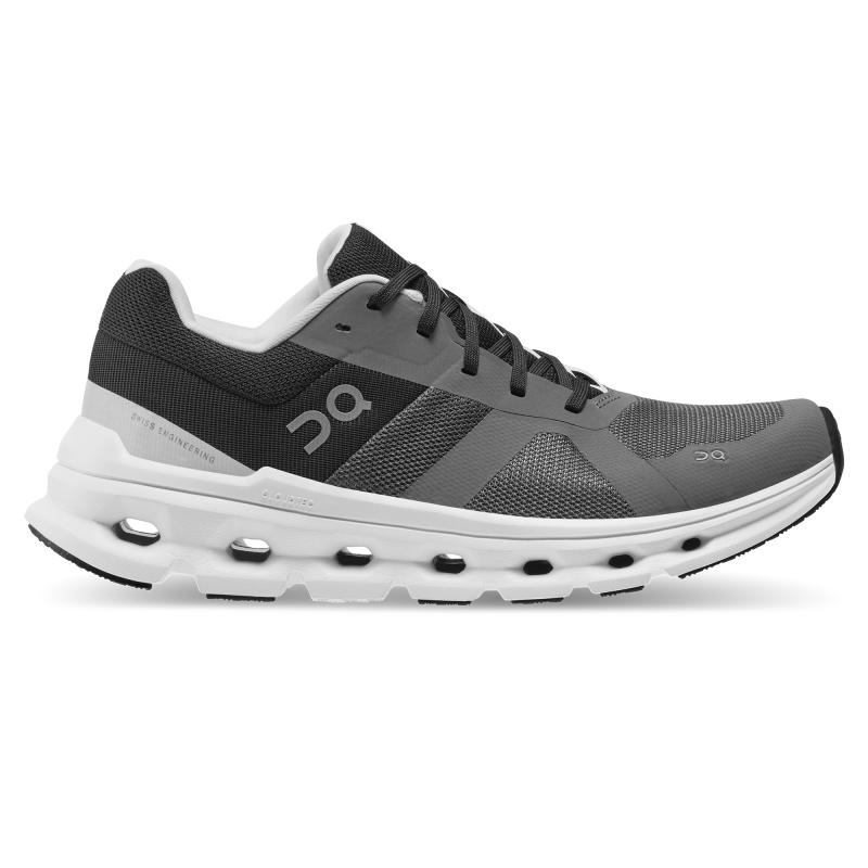 QC Cloudrunner Women\'s Road Running Shoes Eclipse | Black | 43728-VMJY