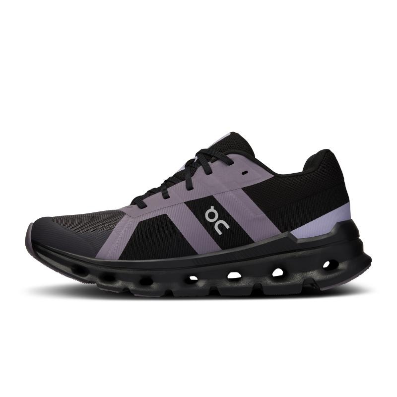 QC Cloudrunner Women's Road Running Shoes Iron | Black | 31892-ZOYS