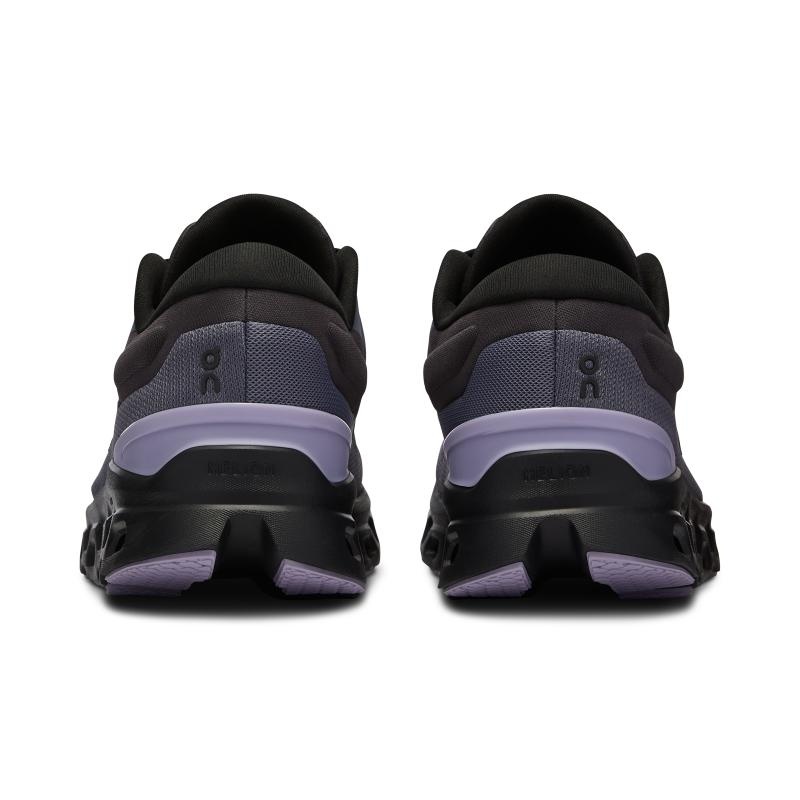 QC Cloudstratus 3 Women's Road Running Shoes Metal | Wisteria Black | 12347-MLJS