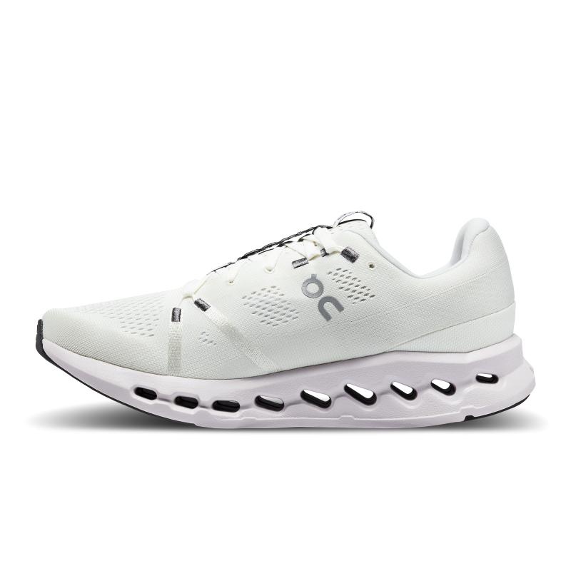 QC Cloudsurfer Men's Road Running Shoes White | Frost | 48523-KWVD