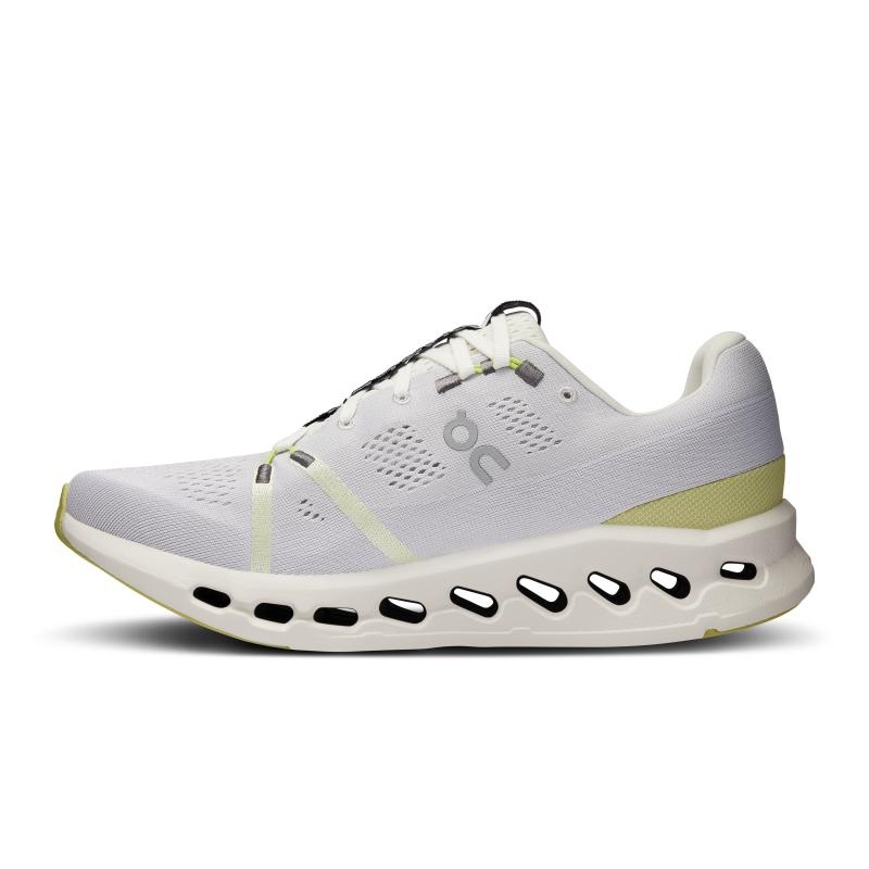 QC Cloudsurfer Men's Road Running Shoes White | Sand | 73956-KVOF