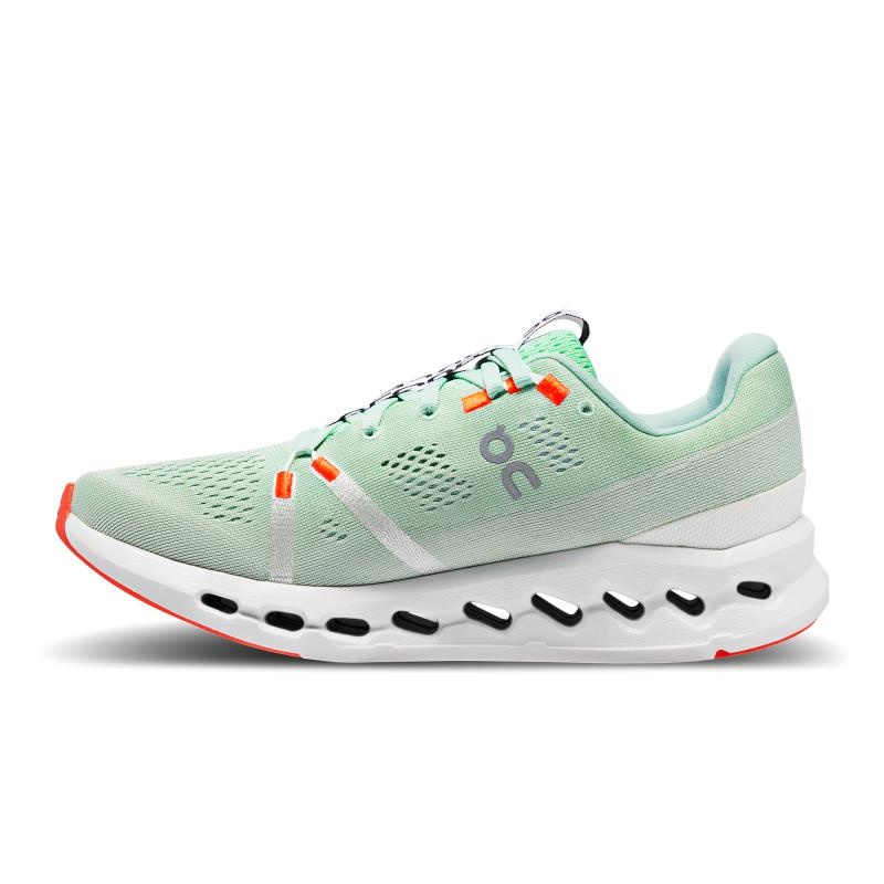 QC Cloudsurfer Women's Road Running Shoes Creek | White | 92834-RIZC