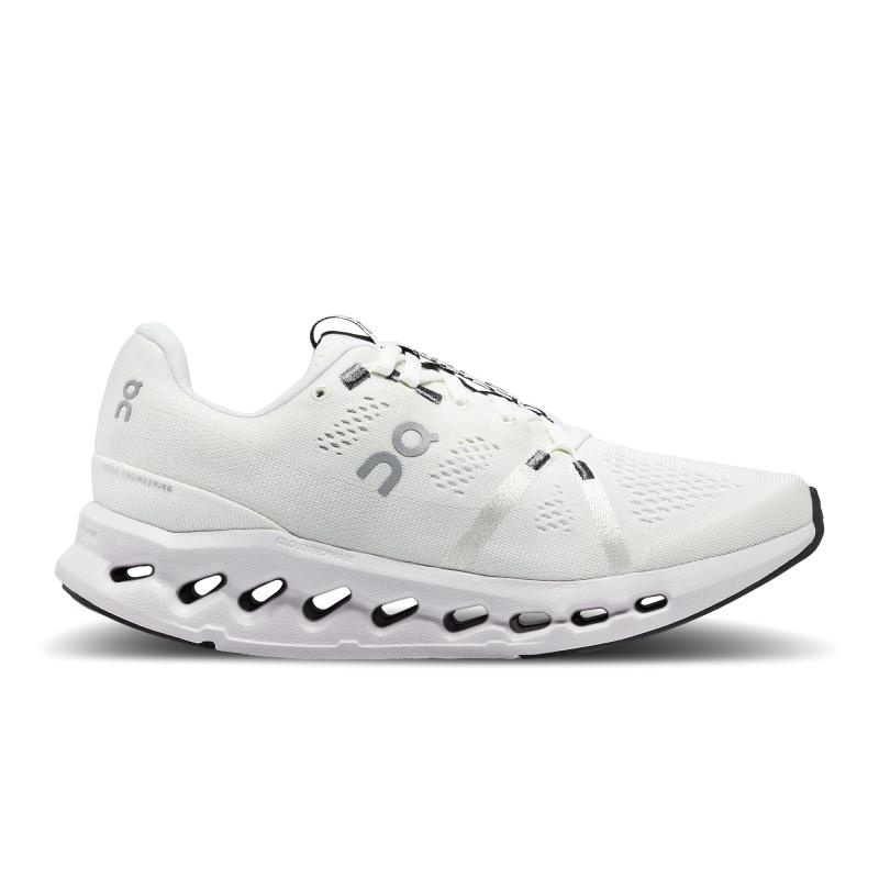 QC Cloudsurfer Women\'s Road Running Shoes White | Frost | 32170-ZESX