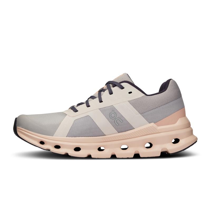 QC Cloudsurfer Women's Road Running Shoes Frost | Fade Coral | 83542-VDPR