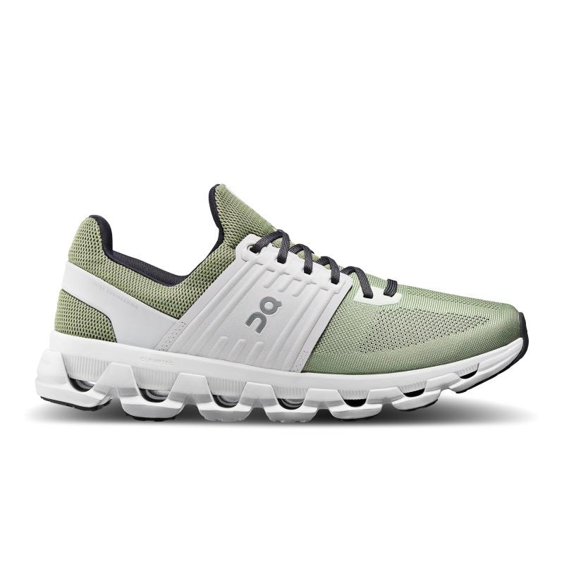 QC Cloudswift 3 AD Men\'s Lifestyle Shoes Leaf | Frost Green | 05148-QYVL