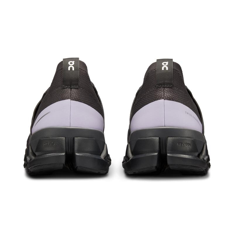 QC Cloudswift 3 Men's Road Running Shoes Magnet | Wisteria Black | 52973-XWMV