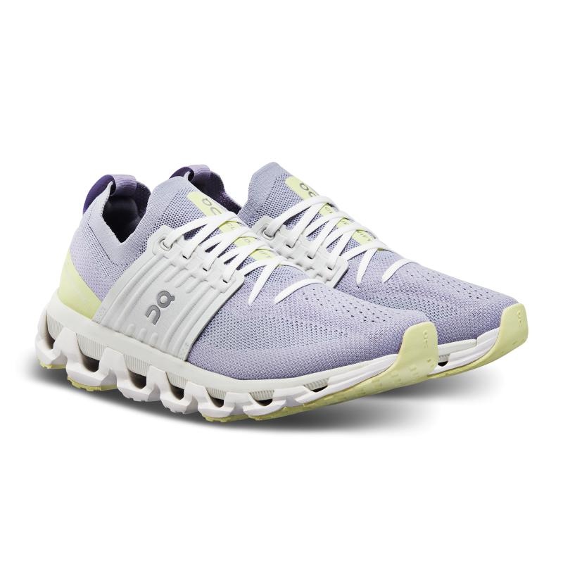 QC Cloudswift 3 Women's Road Running Shoes Nimbus | Hay Grey | 39784-SUQY