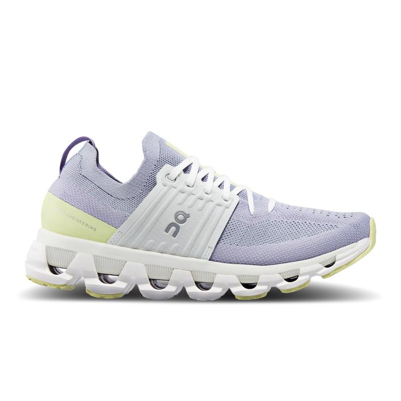 QC Cloudswift 3 Women\'s Road Running Shoes Nimbus | Hay Grey | 39784-SUQY