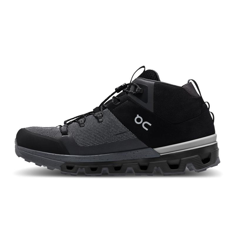 QC Cloudtrax Men's Hiking Boots Black | Rock | 84063-PCAK